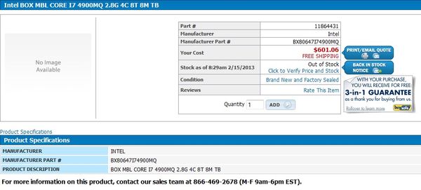 Intel Haswell Mobile