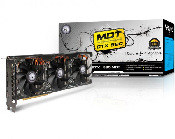 KFA2 GeForce GTX 580 MDT X4 EX