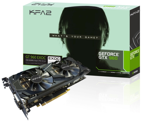 KFA2 GeForce GTX 960 EXOC