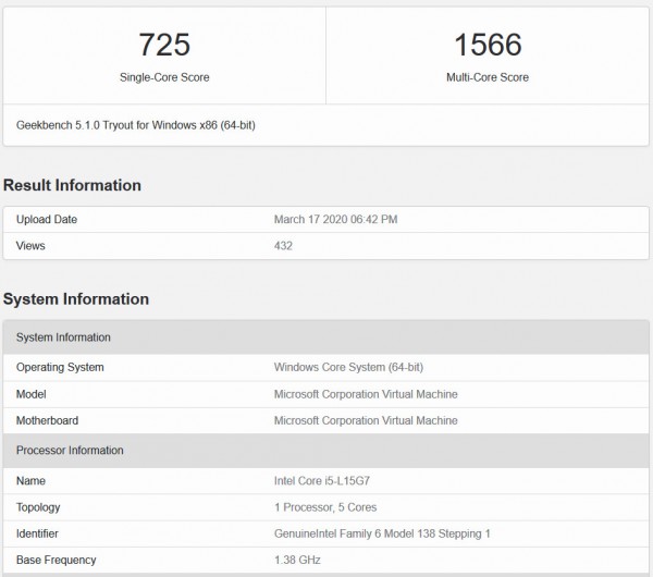 Core i5-L15G7