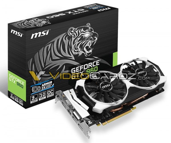 MSI GeForce GTX 960 Armor