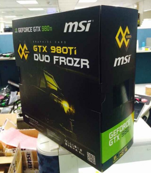 MSI GeForce GTX 980 Ti DuoFrozr