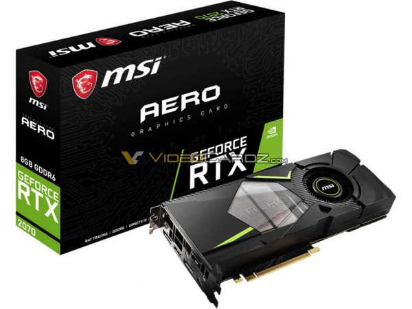 MSI GeForce RTX 2070 AERO