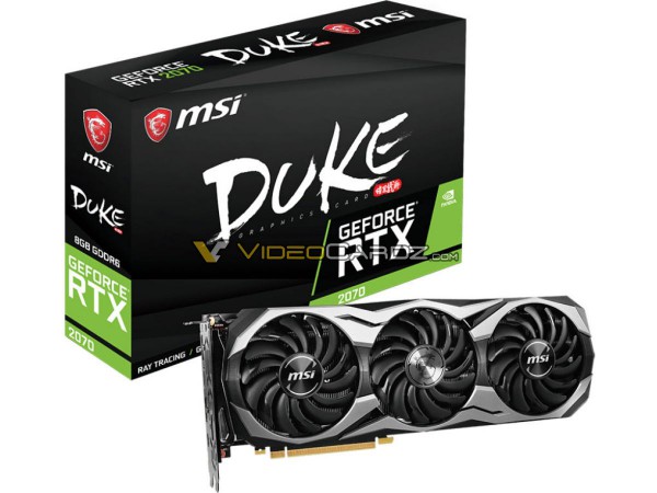 MSI GeForce RTX 2070 DUKE