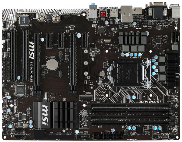 MSI Z170A PC Mate