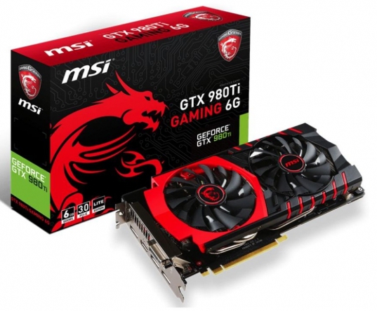 MSI GeForce GTX 980 Ti Gaming Lite Edition