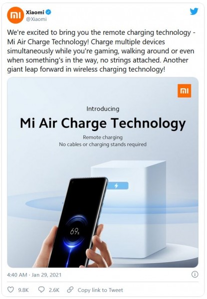 Xiaomi Mi Air Charge