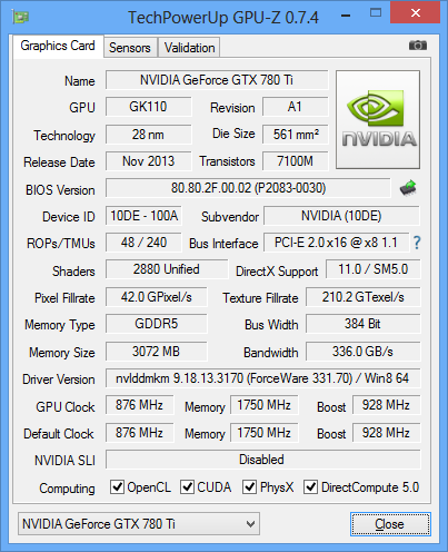 GeForce GTX 780 Ti