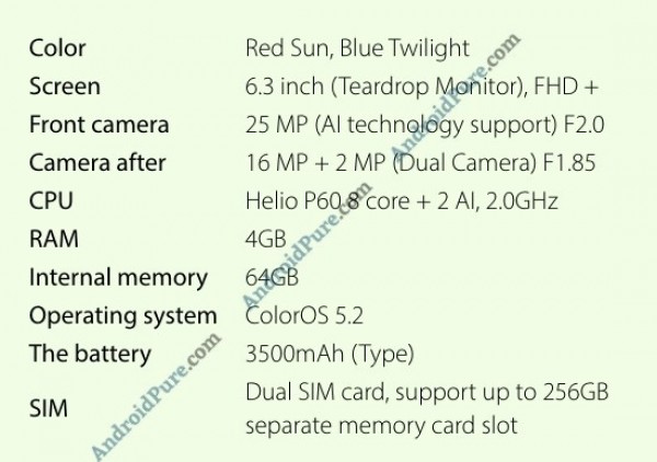 Oppo F9