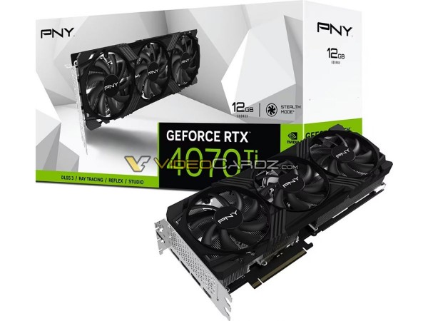 PNY GeForce RTX 4070 Ti XLR8 VERTO и RTX 4070 Ti VERTO