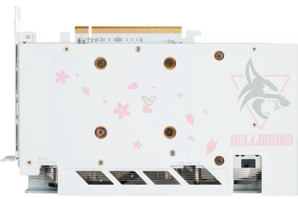 PowerColor Radeon RX 6650 XT Hellhound Sakura Edition