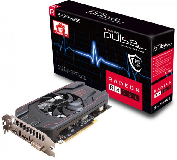 Sapphire Radeon RX 560 Pulse