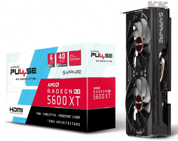 Sapphire Radeon RX 5600 XT Pulse BE, 11296-05-20G