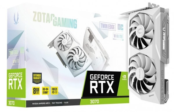 Zotac GeForce RTX 3070 Twin Edge OC White Edition