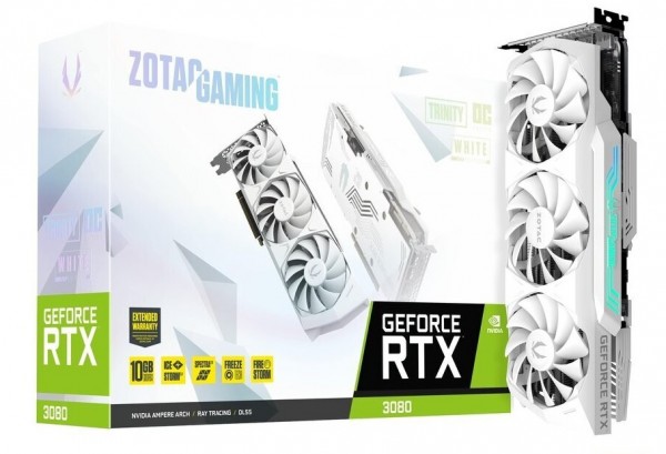 Zotac GeForce RTX 3080 Trinity OC White Edition