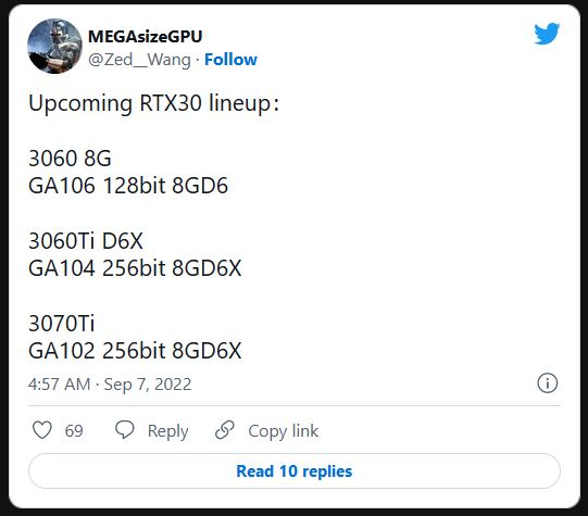 NVIDIA, GeForce RTX 30, RTX 3060, RTX 3070 Ti, RTX 3060 Ti