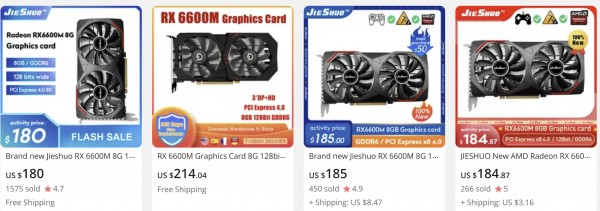 AMD Radeon RX 6600M