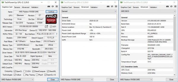 Radeon RX 590 GME