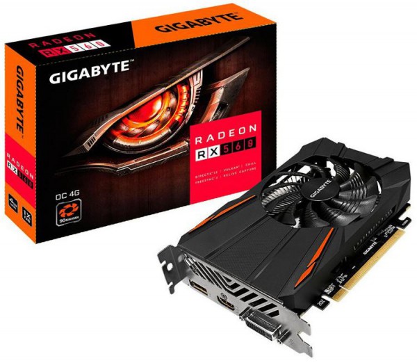 Gigabyte Radeon RX 560 OC 4G