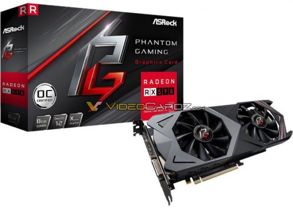 ASRock Radeon RX 590 Phantom Gaming