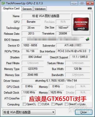 Radeon R7 260X