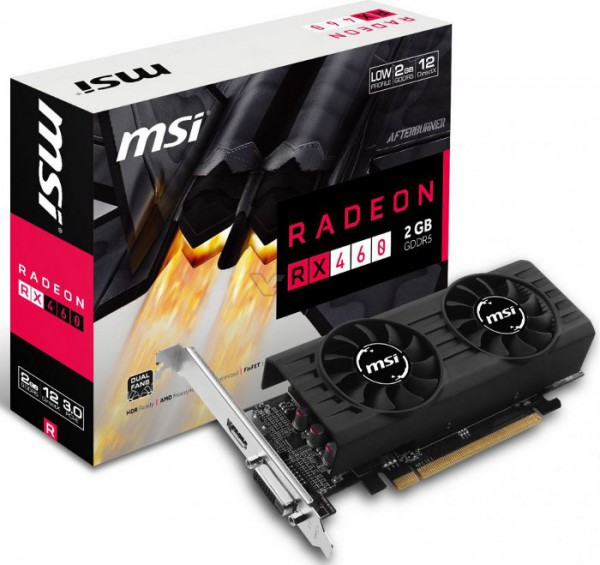 MSI Radeon RX 460 2GT LP 