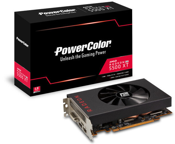 PowerColor Radeon RX 5500 XT 4 Гбайт