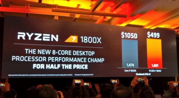 Ryzen 7-1800X, Ryzen 7-1700X, Ryzen 7-1700