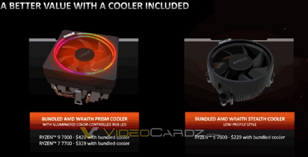 AMD Ryzen 9 7900, Ryzen 7 7 7700 и Ryzen 5 7600