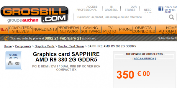 Sapphire Technology Radeon 300