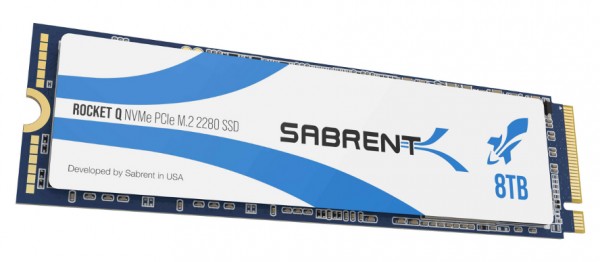 Sabrent Rocket Q 8TB NVMe PCIe M.2 2280 Internal SSD Solid State Drive (SB-RKTQ-8TB)