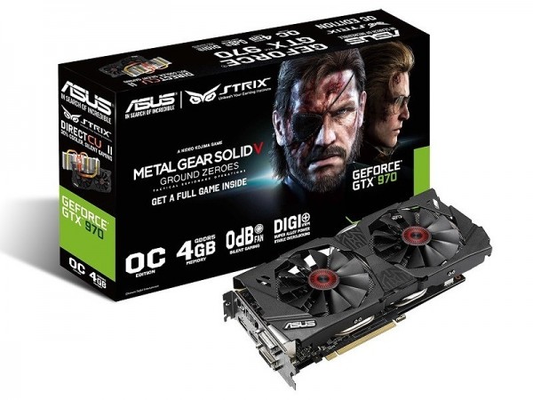 ASUS GeForce GTX 970 StriX (STRIX-GTX970-DC2OC-4GD5-SP)