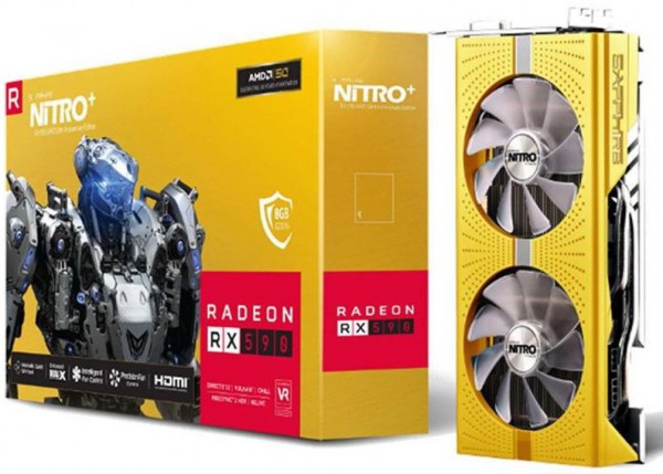 Sapphire Radeon RX 590 Nitro+ 50th Anniversary Edition