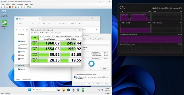 NTDEV, Tiny11, Windows 11, GpuRamDrive, VRAM, GeForce RTX 3050