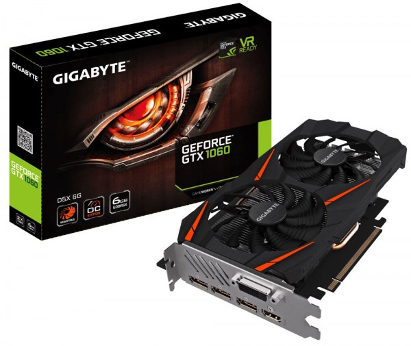 Gigabyte GTX 1060 6 GB D5X WindForce