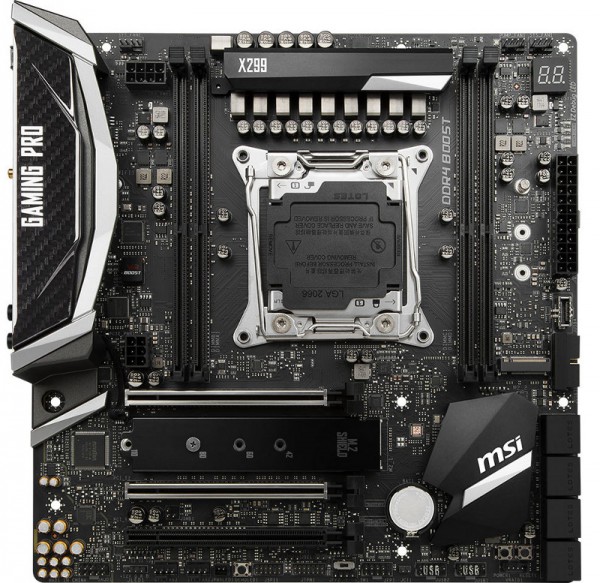 MSI X299M GAMING PRO CARBON AC