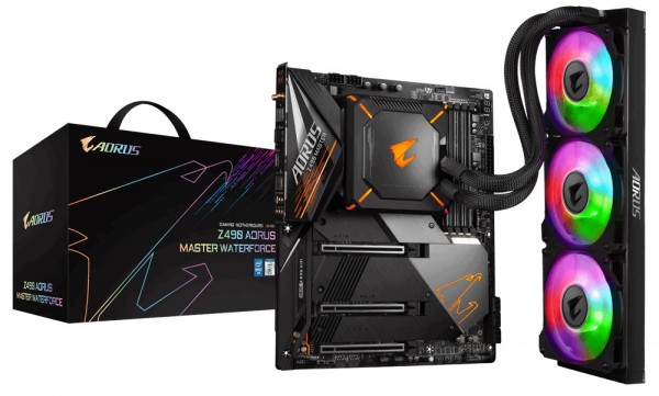 Gigabyte Z490 Aorus Master WaterForce