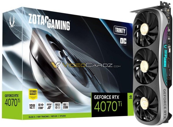 ZOTAC GeForce RTX 4070 Ti Trinity OC