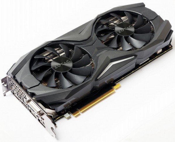 Zotac GeForce GTX 1080, GTX 1070 AMP Edition