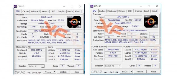 Ryzen 3 2300X и Ryzen 5 2500X