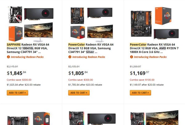 Radeon RX Vega 64 Radeon Pack