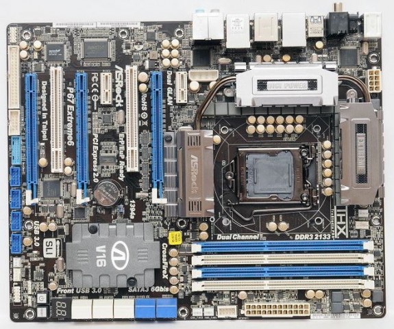 Материнская плата ASRock P67 Extreme6