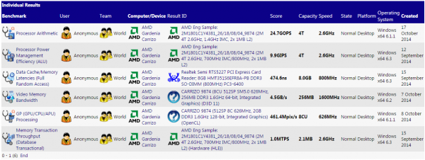 AMD, Gardenia 9874, Carrizo