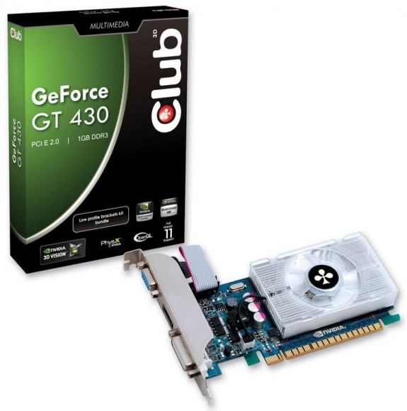 Видеокарта Club 3D GeForce GT 430