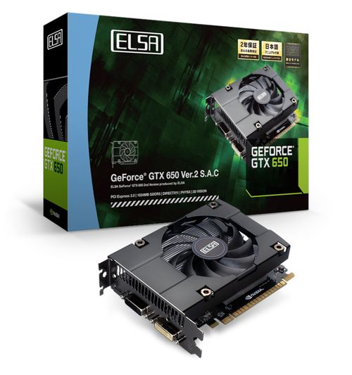 Видеокарта GeForce GTX 650 Ver.2 S.A.C