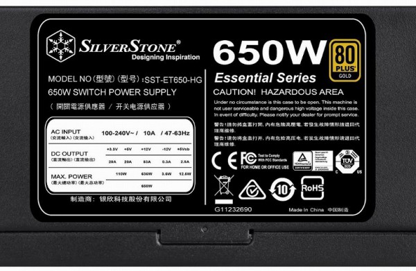 SilverStone Essential ET-HG