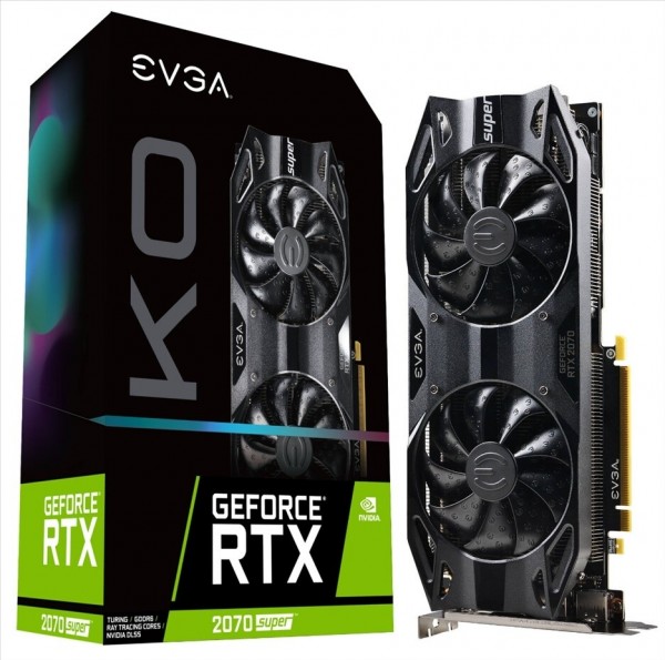 EVGA GeForce RTX 2070 SUPER KO, EVGA GeForce RTX 2080 SUPER KO
