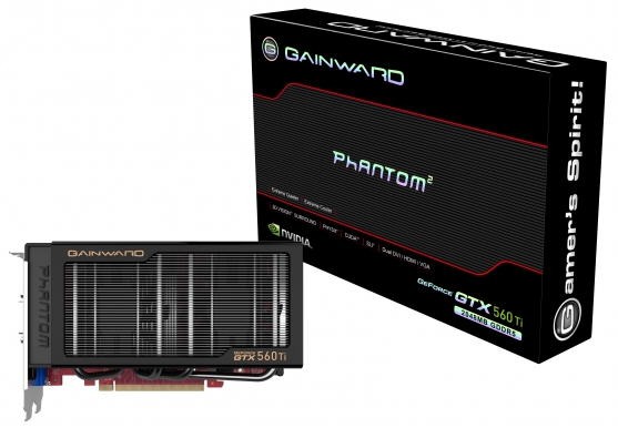 Видеокарта Gainward GeForce GTX 560 Ti Phantom 2 ГБ