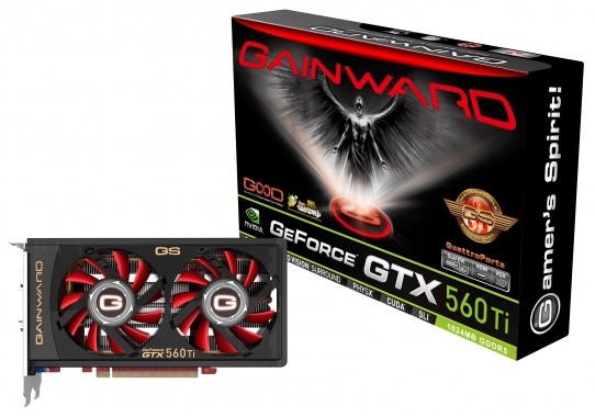 Видеокарта Gainward GeForce GTX 560 Ti Golden Sample 1 ГБ