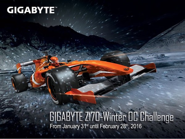 GIGABYTE-Z170 Winter OC Challenge